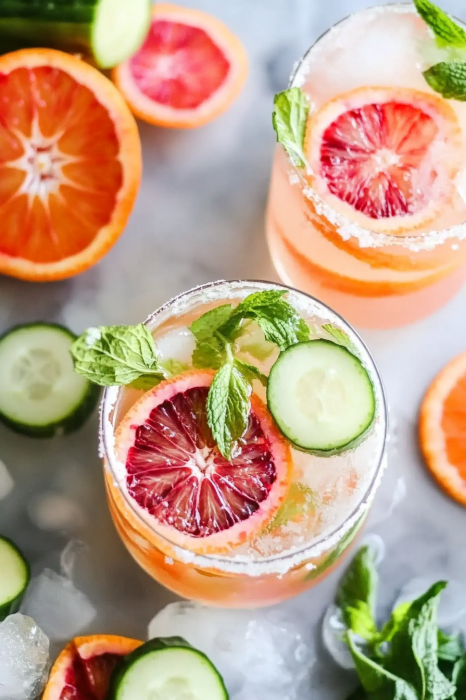 Blood Orange Cucumber Crush