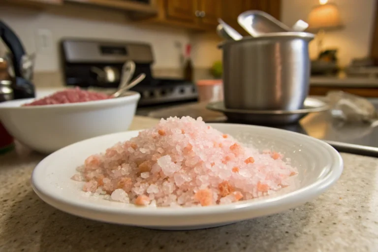 A delicious plate of pink salt trick recipe