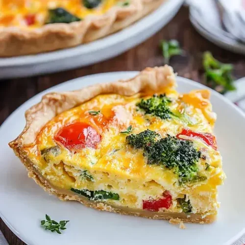 Garden Veggie Quiche