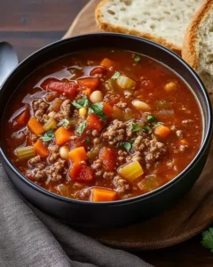 Hearty Hamburger Soup
