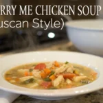 A delicious plate of Marry Me Chicken Soup (Tuscan Style)