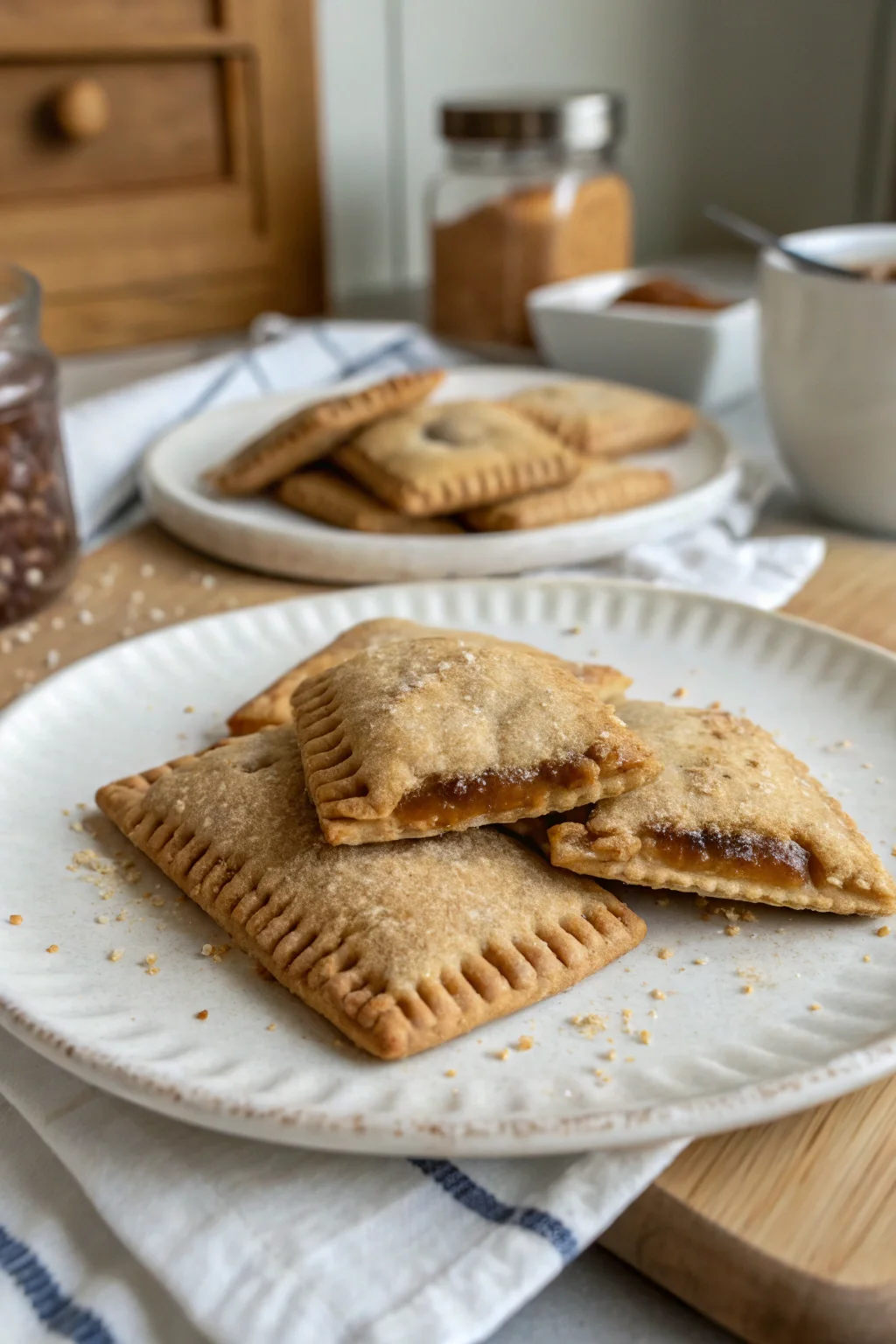 A delicious plate of Brown Sugar Pop Tart Cookies