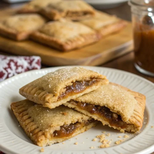 A delicious plate of Brown Sugar Pop Tart Cookies
