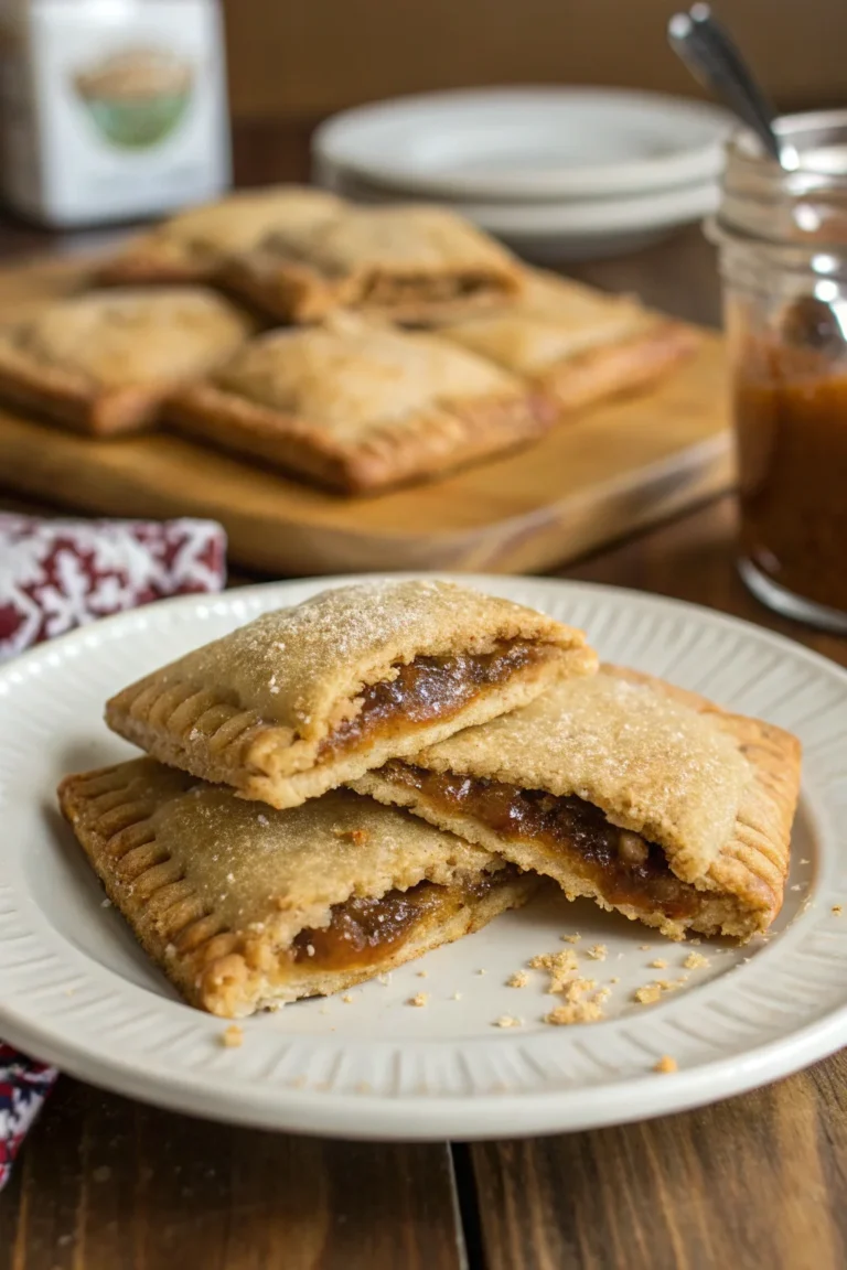 A delicious plate of Brown Sugar Pop Tart Cookies