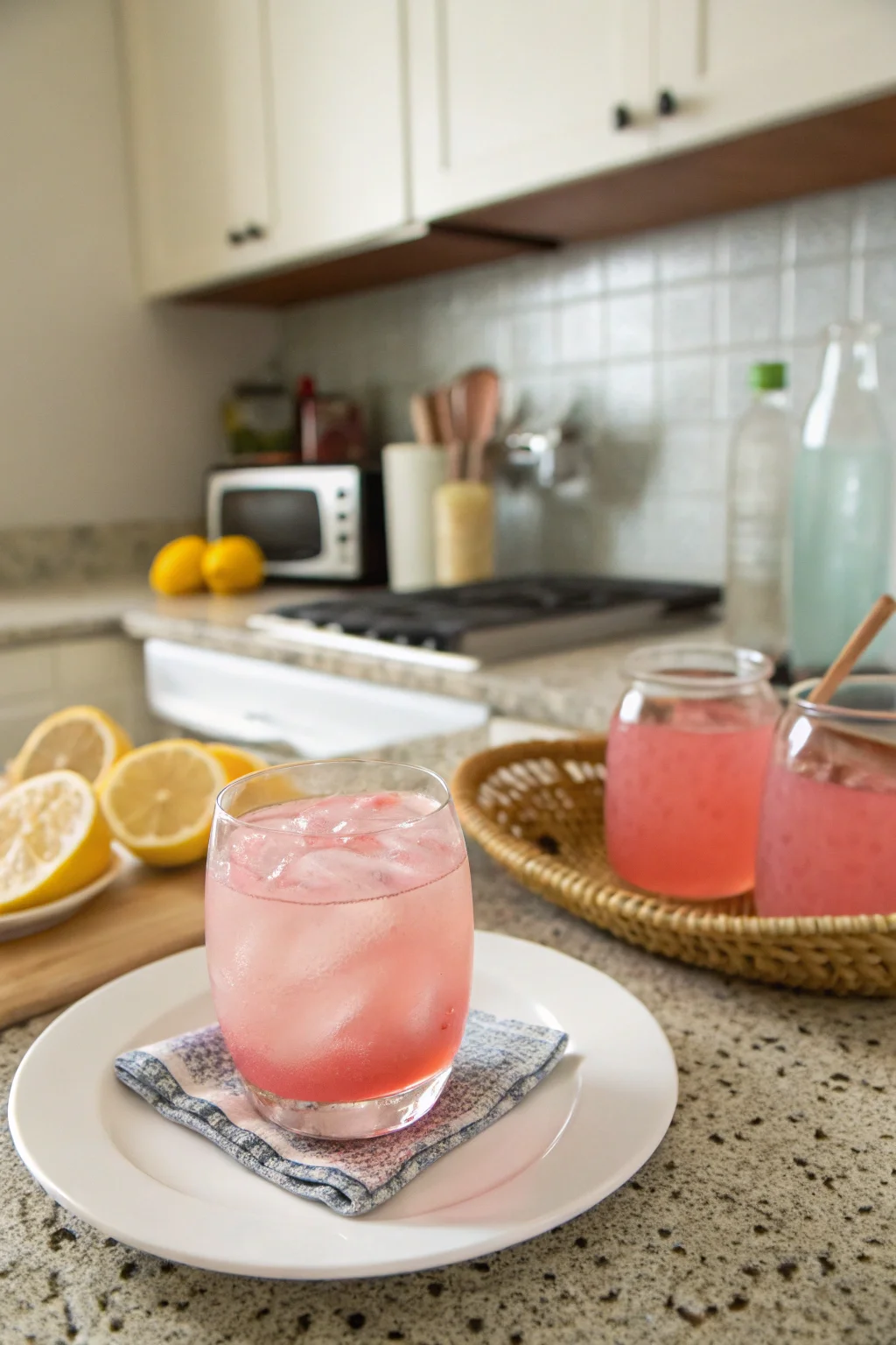 A delicious plate of Cool Down with This Whipped Pink Lemonade Recipe!