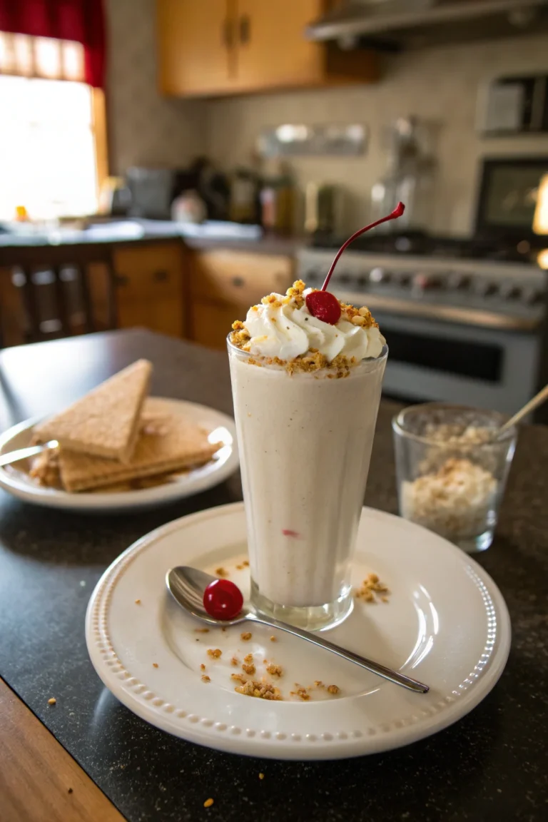 A delicious plate of Cheesecake Milkshakes